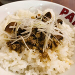PAIRON - 4大餃子定食(1,000円)のルーロー飯