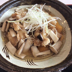 くまもと中央カントリークラブ - 揚げ鶏きのこあんかけ