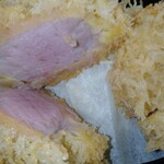 とんかつ成蔵 - シャ豚ブリアン断面の迫力