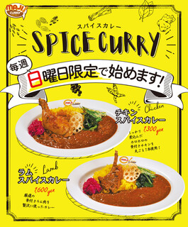 MAJI CURRY - 日曜日限定販売！マジスパイスカレー