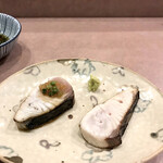 鮨処 多田 - 〆鰆炙り