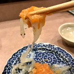 鮨処 多田 - 白魚とこのこ リフト