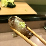 鮨処 多田 - 生トリ貝 リフト