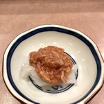 鮨処 多田 - イカゲソ軟骨と真鯛の酒盗