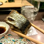 鮨処 多田 - 鰊塩焼 リフト