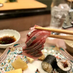 鮨処 多田 - 鰊の刺身 リフト
