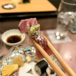 鮨処 多田 - 鰊の刺身 リフト