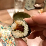 鮨処 多田 - 筋子巻リフト