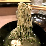 鮨処 多田 - 海苔絡みリフト