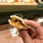 鮨処 多田 - あん肝最中