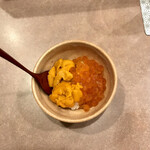 鮨処 多田 - 雲丹イクラ丼