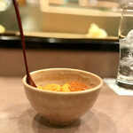 鮨処 多田 - 雲丹イクラ丼