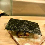 鮨処 多田 - 穴子の海苔巻