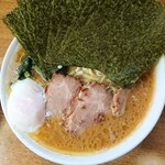 ラーメン 虎ノ穴 - ラーメン並＋のり・温泉玉子増し