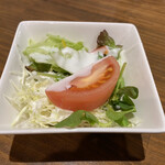 しげたろう - 繁太郎プレミアムハンバーグ(180g) 900円 (サラダ)