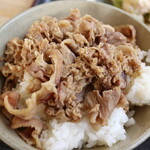 日吉 - ミニ牛焼丼