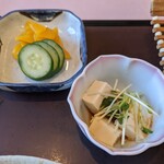 芳村 - 香の物 ＆ 小鉢