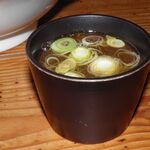 麺屋久兵衛  - 煮干しスープ