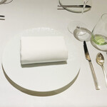 レストラン ラフィナージュ - テーブルセッティング