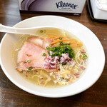 鳥長水産 - 鶏清湯(塩) ¥750