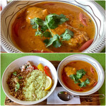 スプーンソング - 【2020年12月9日(水)】ブリのマラバールとレモンライス＆チキンビリヤニプレート