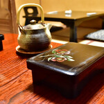 石ばし - 白焼き：重箱。初期状態