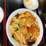 中国料理 峨嵋山 - 五目焼きぞば　税込800円