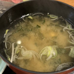 魚料理 常陸 - 味噌汁