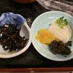 魚料理 常陸 - 香物