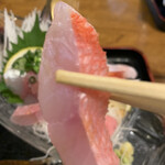 魚料理 常陸 - 金目鯛刺身