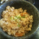 Bセットの限定、焼豚炊き込みご飯