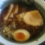 中華そば、半玉のせ（６５０円）