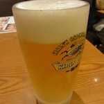 大戸屋 - 生ビール　\450→\350（期間限定）