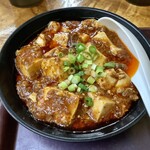 大明担担麺 - 日替定食の麻婆豆腐