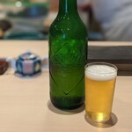 鮨みやもと - 瓶ビール　ハートランド