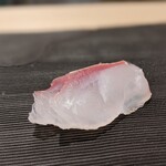 鮨みやもと - ハタ　10日間熟成