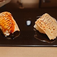 恵比寿 鮨 ふじまさ - 煮穴子（塩とツメで）