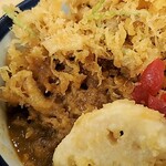 天丼てんや - 徐々にカレーが染みていく