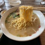 薩摩っ子ラーメン - ラーメンの麺