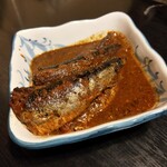 居酒屋まる - ぬか炊き　イワシ