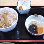Sobadokoro Mineta - おまかせミニ丼
