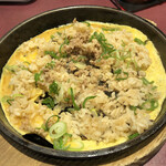 丸源ラーメン - 鉄板玉子チャーハン（小）