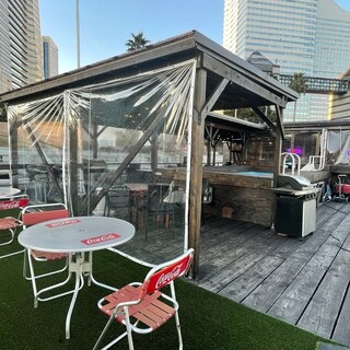 コロナも安心♪ゆったりテラス席☆ストーブとブランケットあり