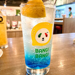 EZOBARU BANG！BANG！ - オホーツクブルーレモンサワー 390円（税抜）