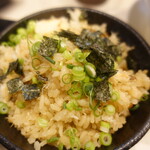 人生夢路 徳麺 - 蟹出汁炊きこみご飯