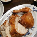 豊亭 - 若鶏唐揚げ(1人前半身)