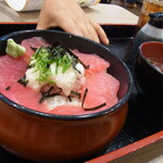 金沢海鮮丼　もり家 - 鉄火丼