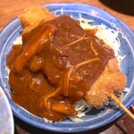 さくら本店 - (ﾗﾝﾁ)さくら定食 小鉢：串カツ　2021.2.12