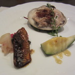 聖兆 - イワシとハマグリの前菜