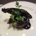 聖兆 - ソフトシェルシュリンプの黒酢ソース